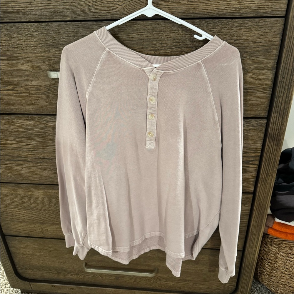Old Navy Long Sleeve Henley Top